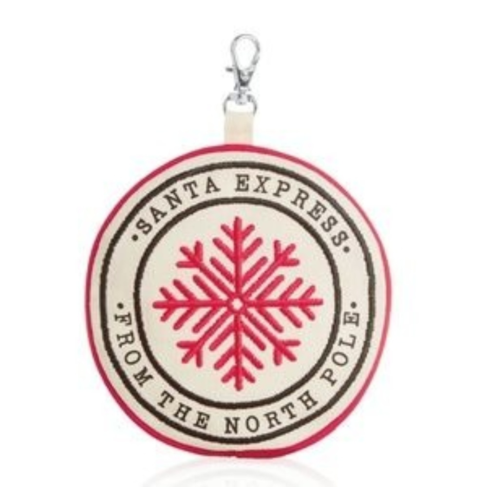 Thirty One Snowflake Coin Purse Clip NIP
